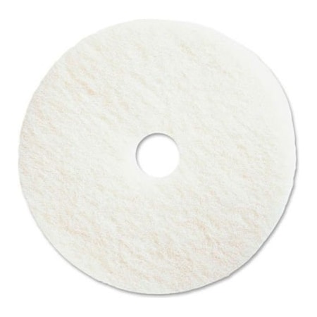 Sp Richards Genuine Joe 16" Polishing Pad, White, 5 Per Case GJO90516